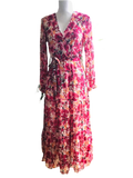 Robe ROSE manches longues