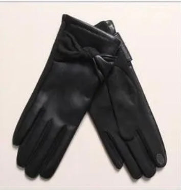 Gants avec noeud
