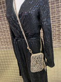 Pochette téléphone en cuir