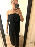 Robe col Bardot noire