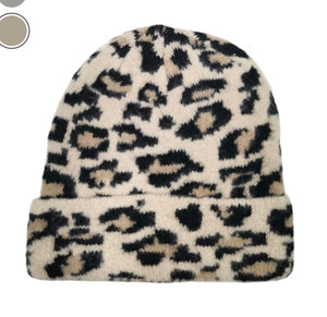 Bonnet léopard