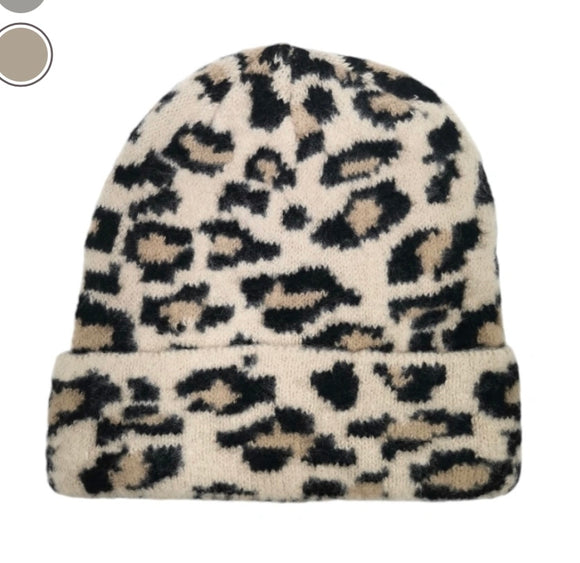 Bonnet léopard