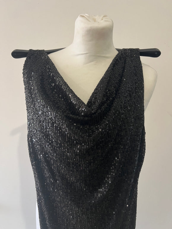 Robe débardeur sequins