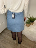 JUPE jean bleu ciel