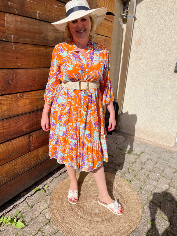 Robe Orangée