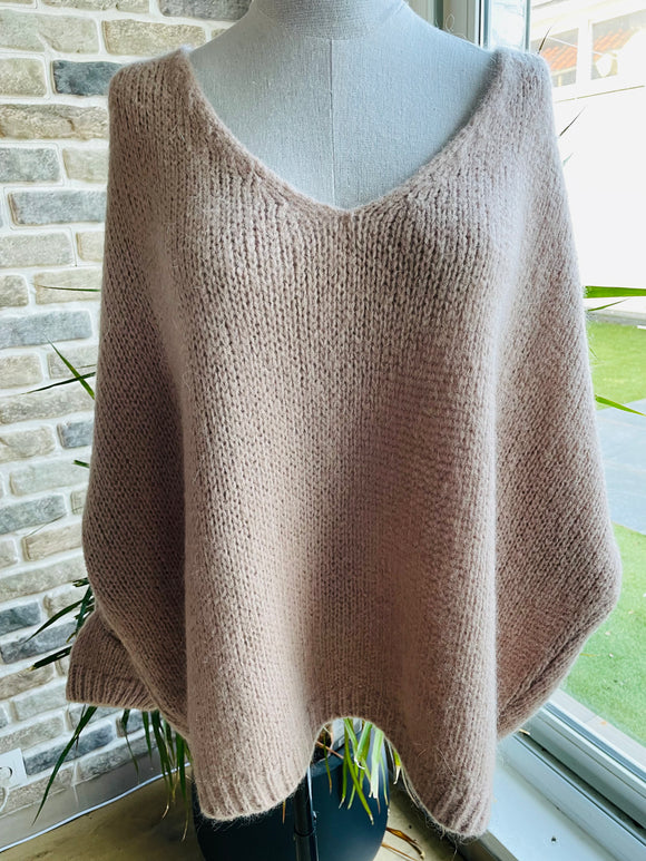 PULL ROSIA beige