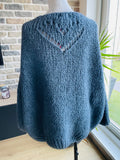 PULL COEUR BLEU MARINE