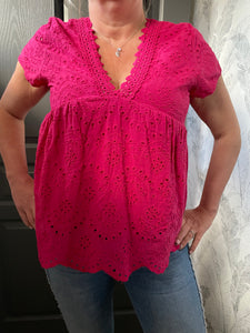 Haut Camille rose