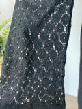 Robe dentelle noire