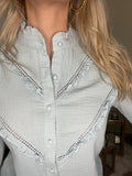 Chemise bleue ciel