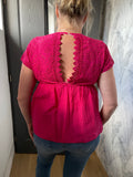 Haut Camille rose