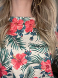 Pull fleurs