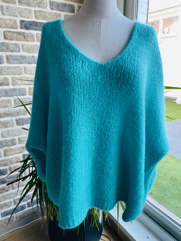 PULL ROSIA bleu