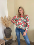 Pull fleurs