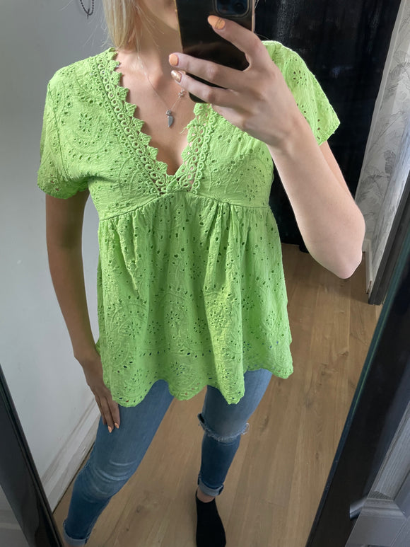 Haut Camille vert