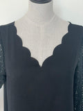 Robe dentelle noire