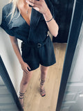 Combi short noire