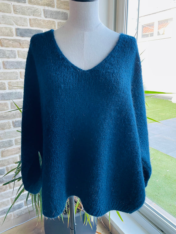 PULL ROSIA Bleu marine