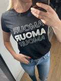 Tee shirt AMOUR noir