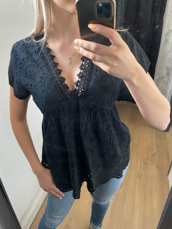 haut Camille noir