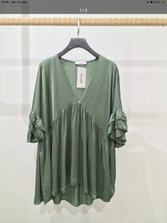 blouse manches 3/4