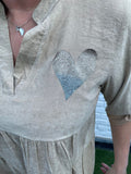 Robe COEUR biege