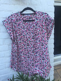 BLOUSE ARLEQUIN ROSE