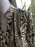 Robe baroque kaki
