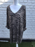 PULL ZEBRE BEIGE
