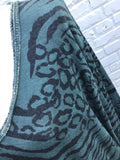 PULL ZEBRE VERT